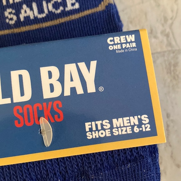 Men’s 4 Pack Food Sauce & Seasoning Theme Crew Socks Set - Picture 2 of 9